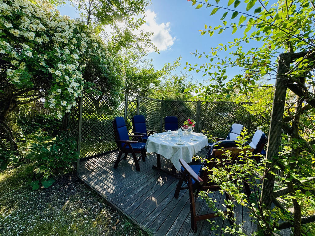 Säljarens bild på uteplatsen