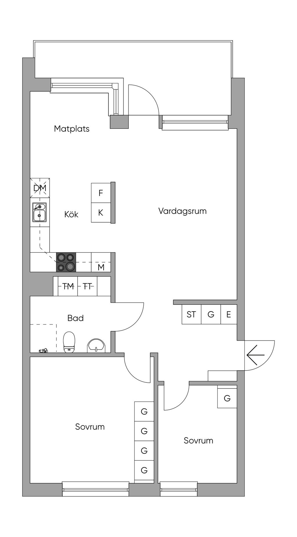 Planlösning