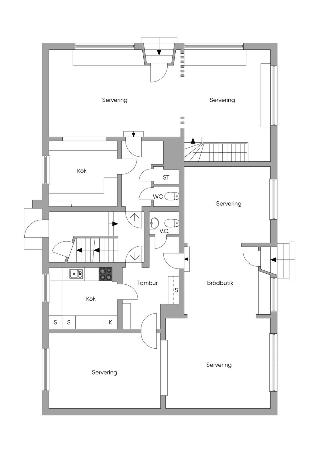 Bottenvåningen Storgatan 22