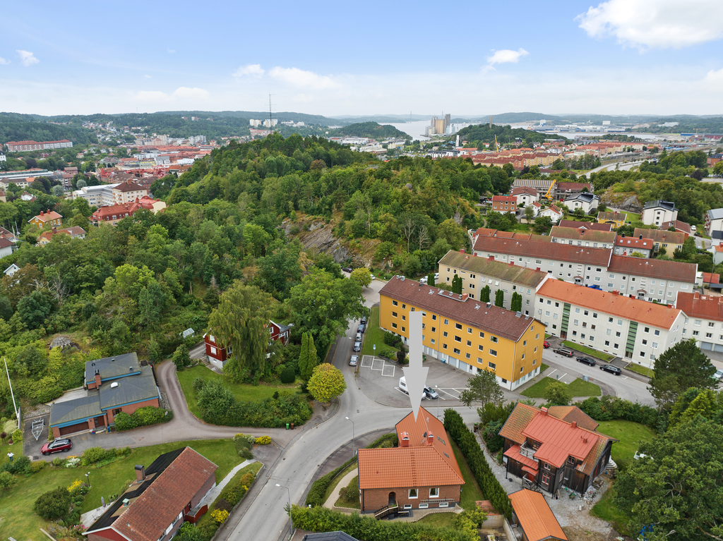 Ett stenkast till centrum 