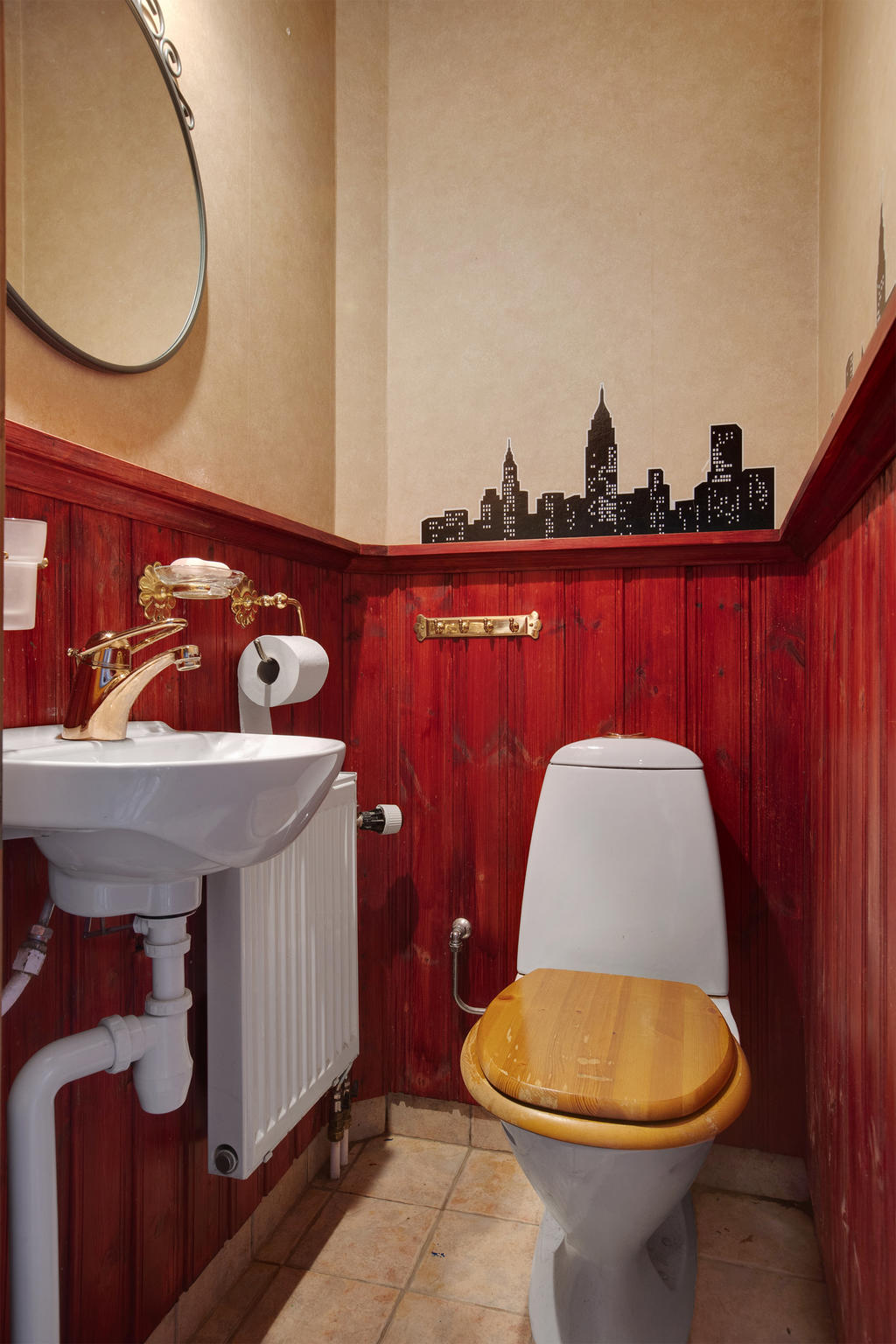 Gäst-wc, entréplan