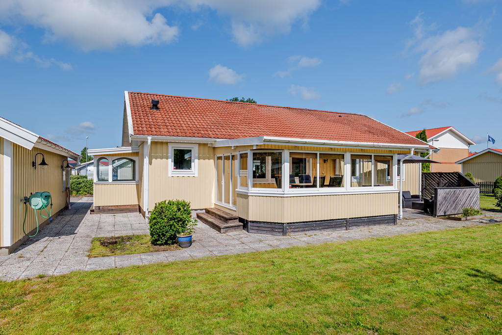 Stort inglasat uterum