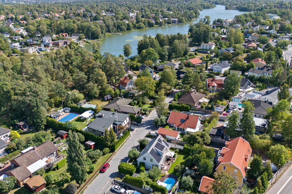 Fina kvarter intill Långsjön