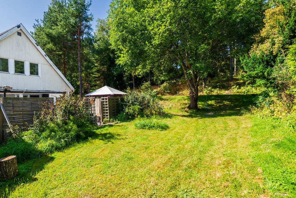 Allmänningen bakom huset