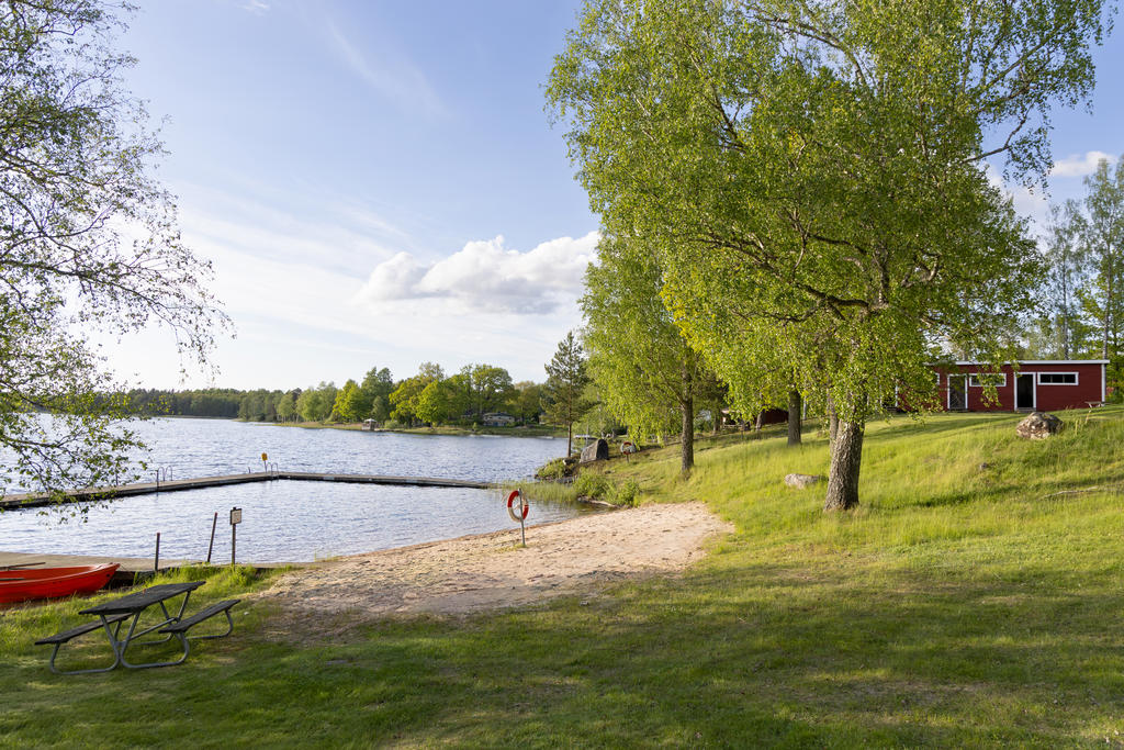 Badplats på cykelavstånd i Trehörna
