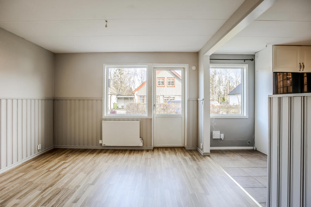 Matplats i anslutning till kök