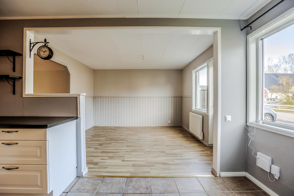 Matplats i anslutning till kök