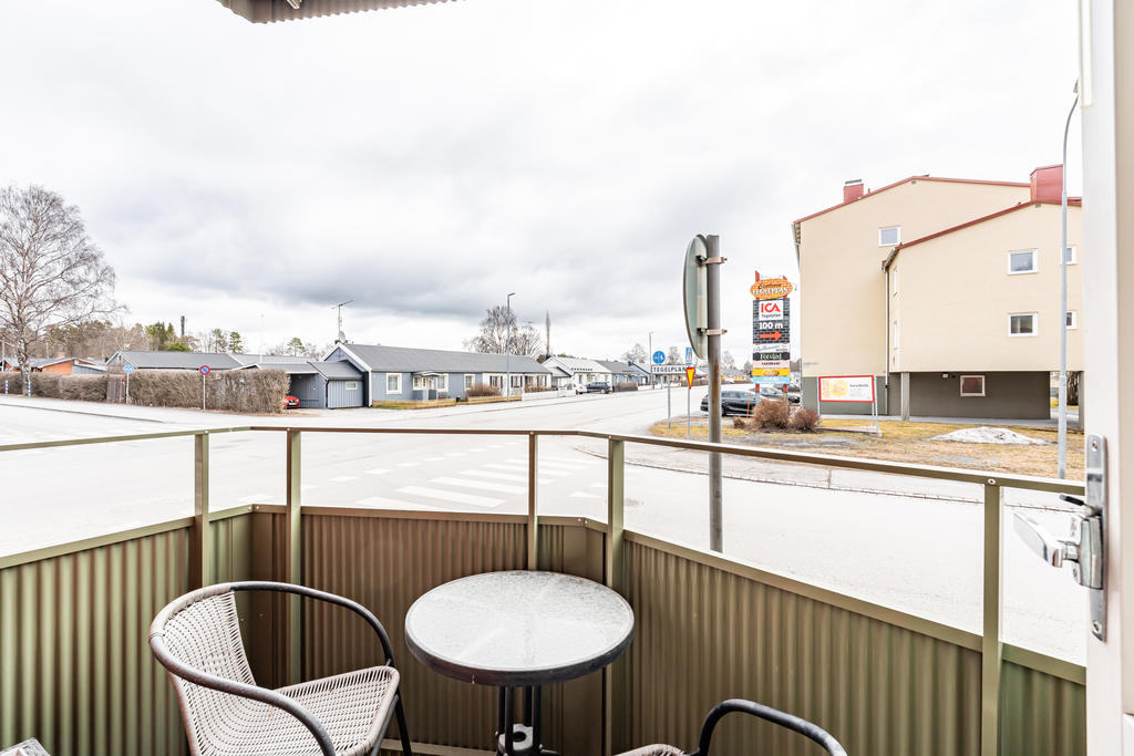 Utsikt från balkongen