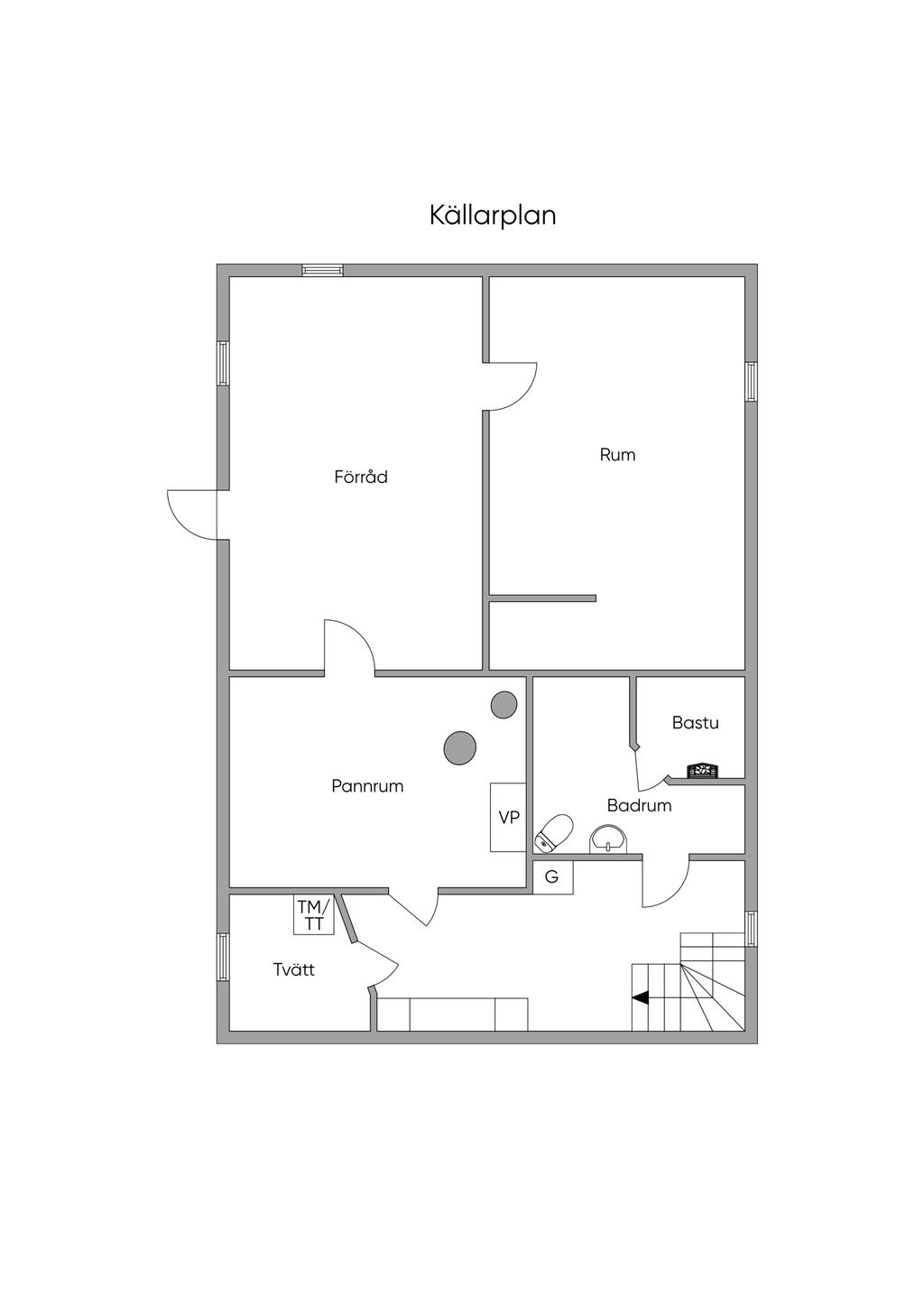 Källarplan