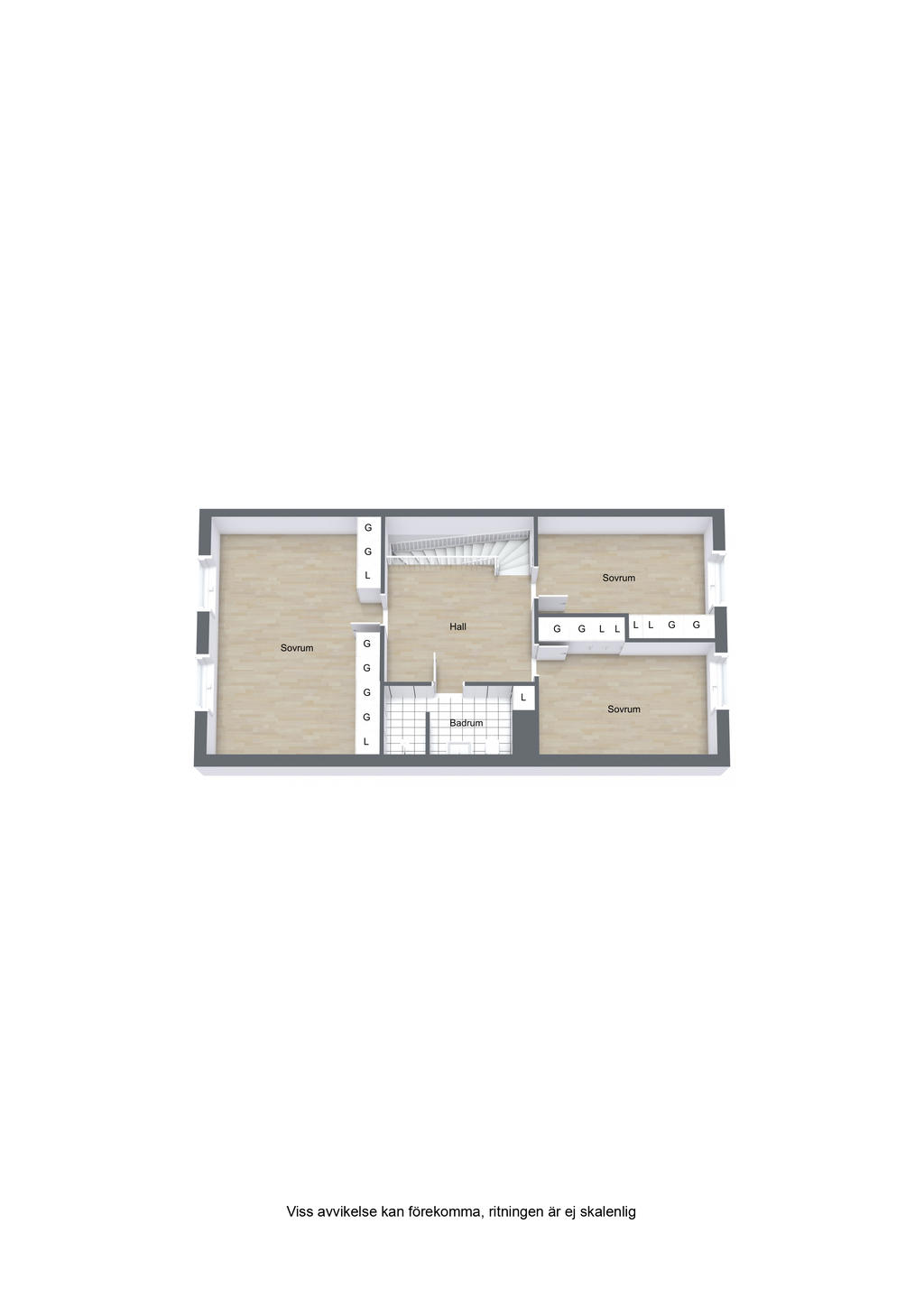 Övre plan.