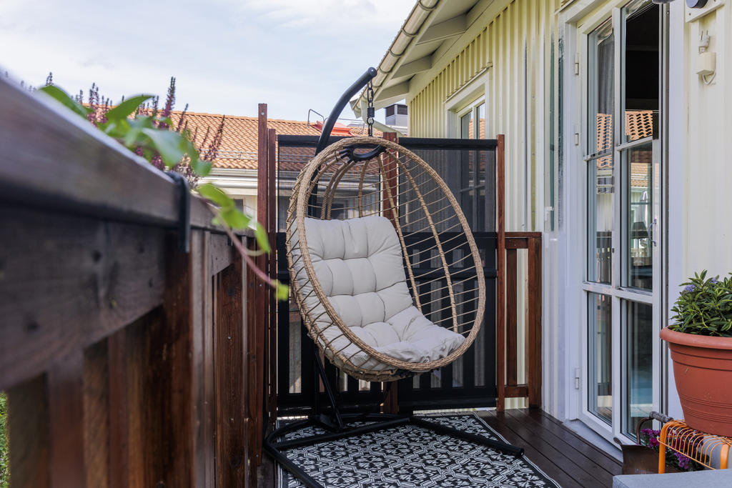 Balkongen har plats för möbler 