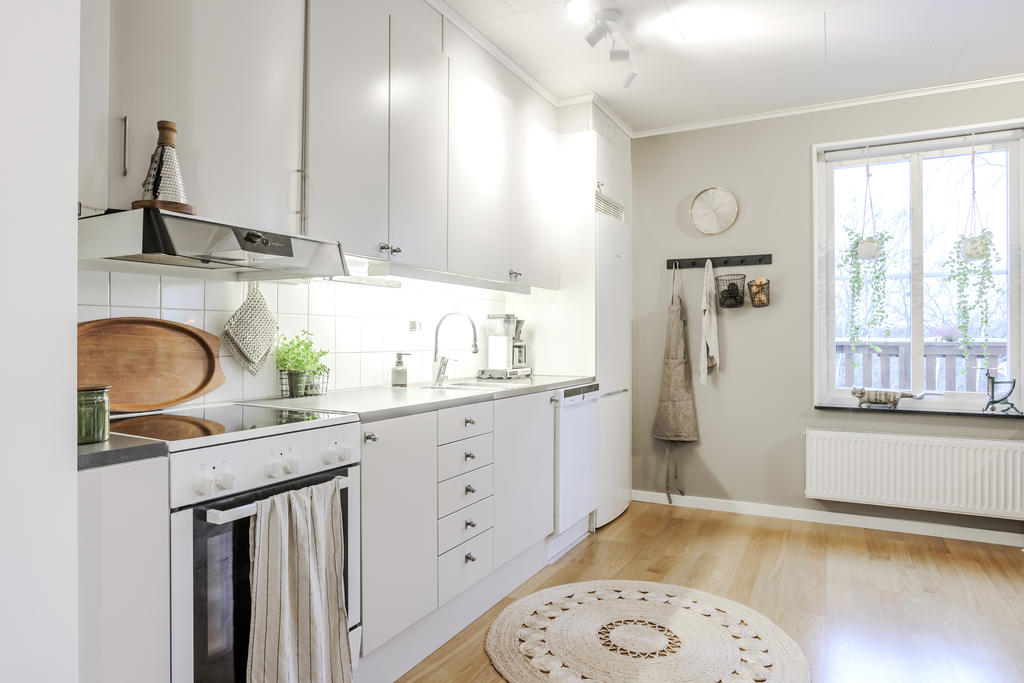 Kök i öppen planlösning