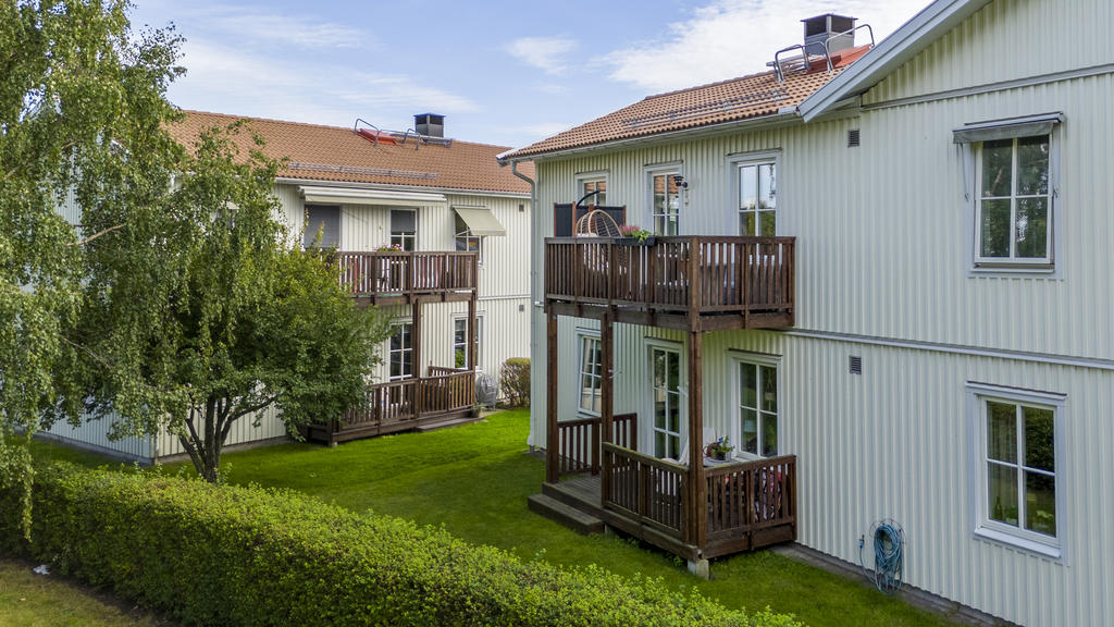 Fasaden från baksidan