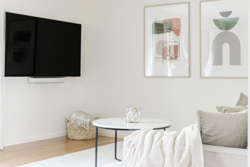 Plats till soffgrupp och tv-hörna