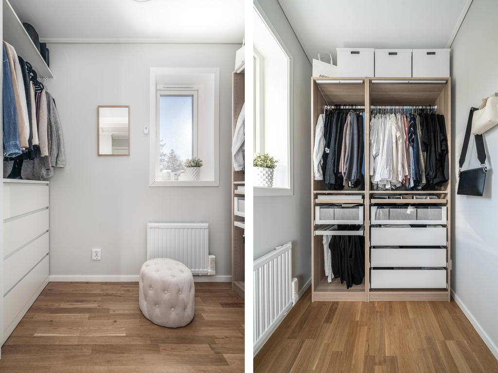 Walk -in-closet, alt. gästrum 2