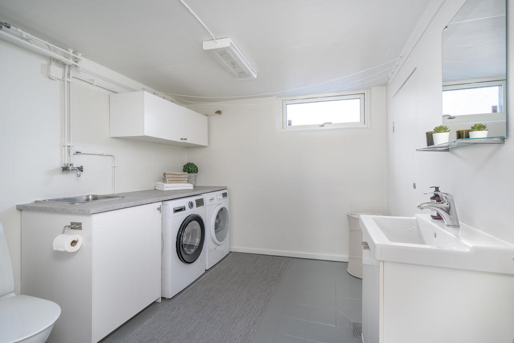 generös tvättstuga