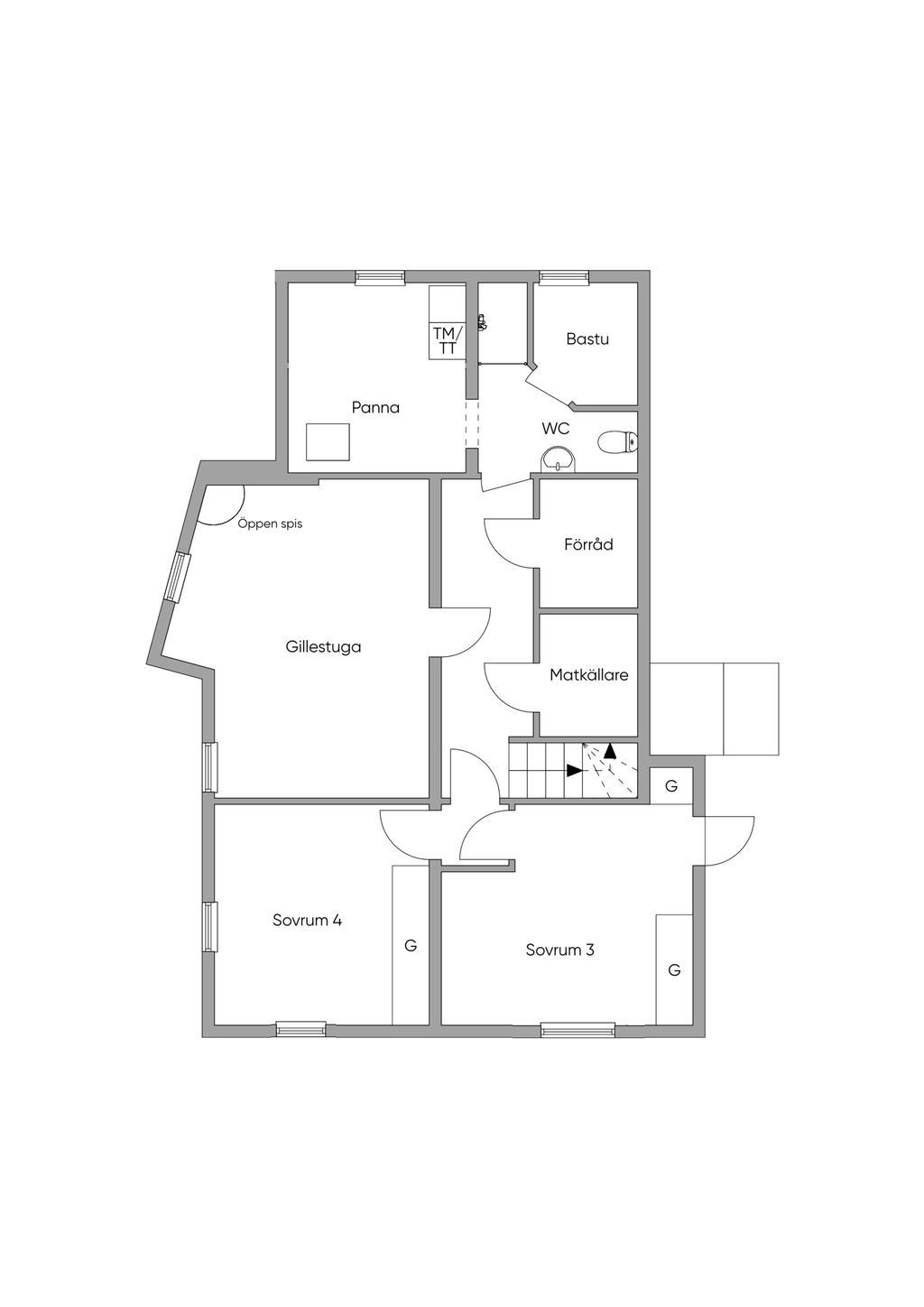 Källarplan