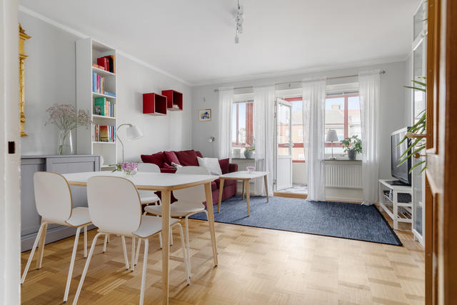 Ljust härligt vardagsrum 