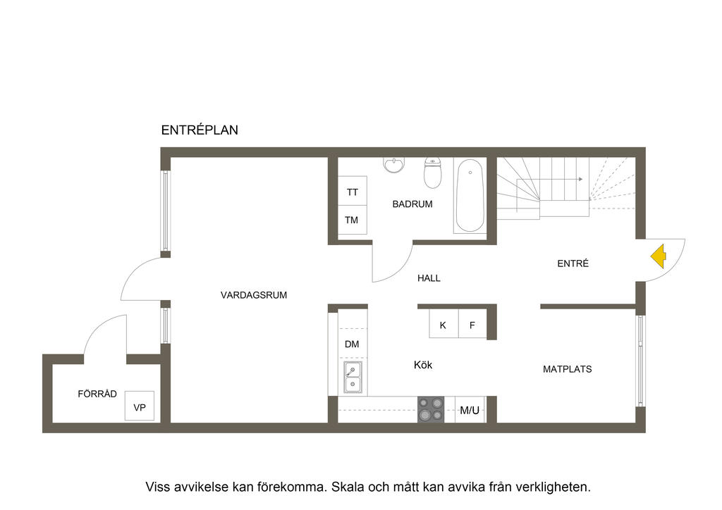 Planlösning/entréplan