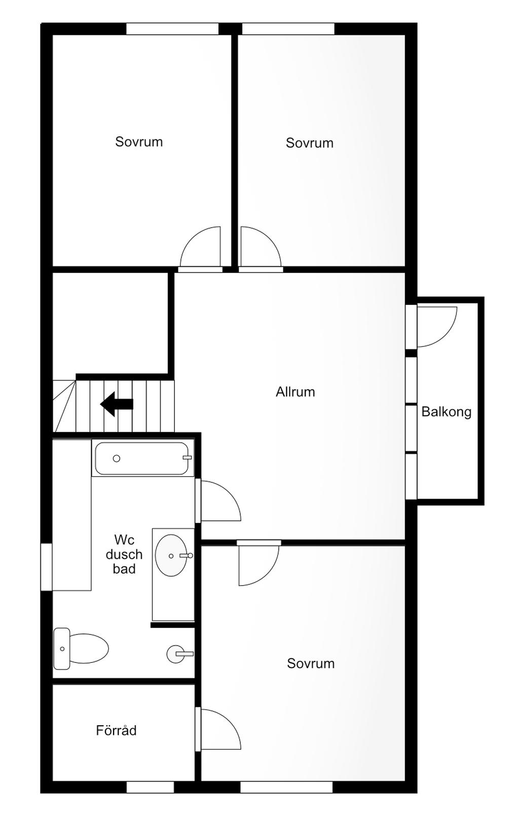 Övre plan