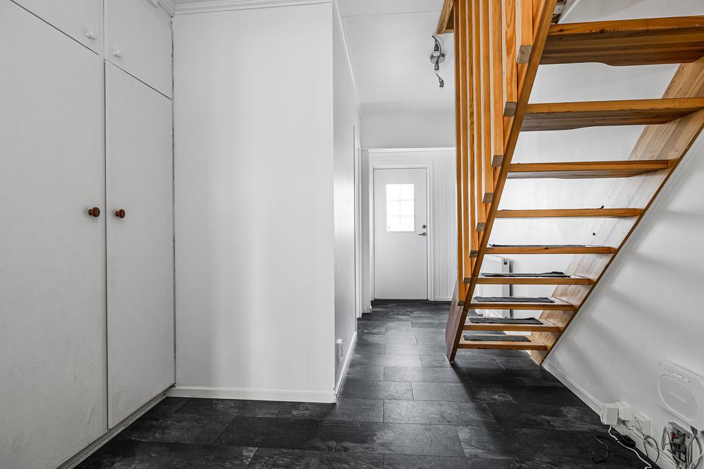 Garderober i hallen