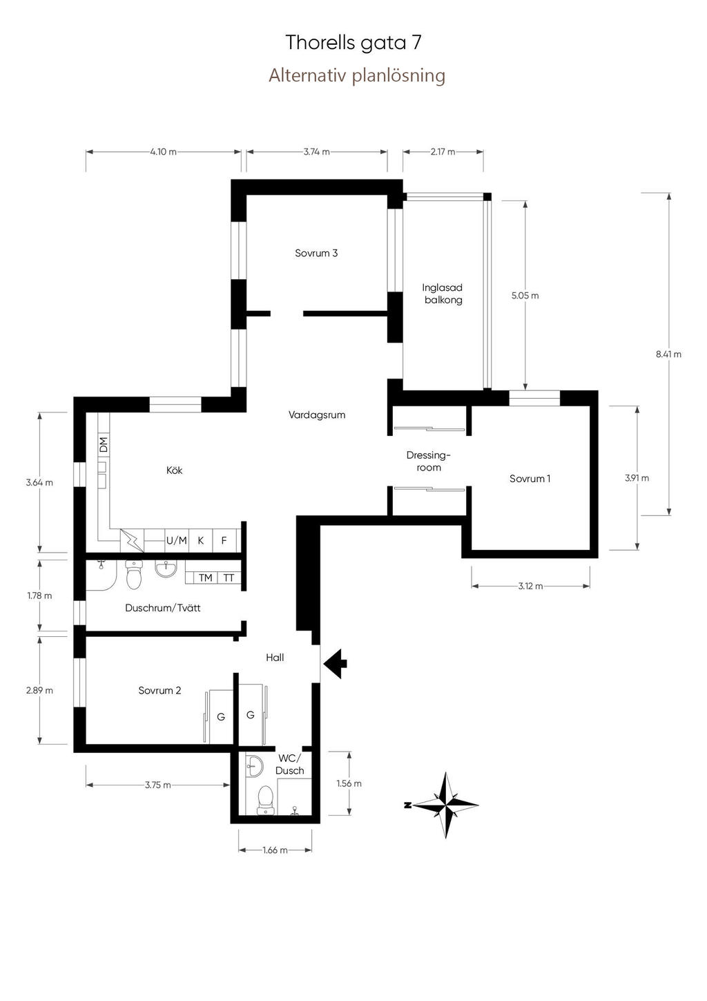 Alternativ planlösning