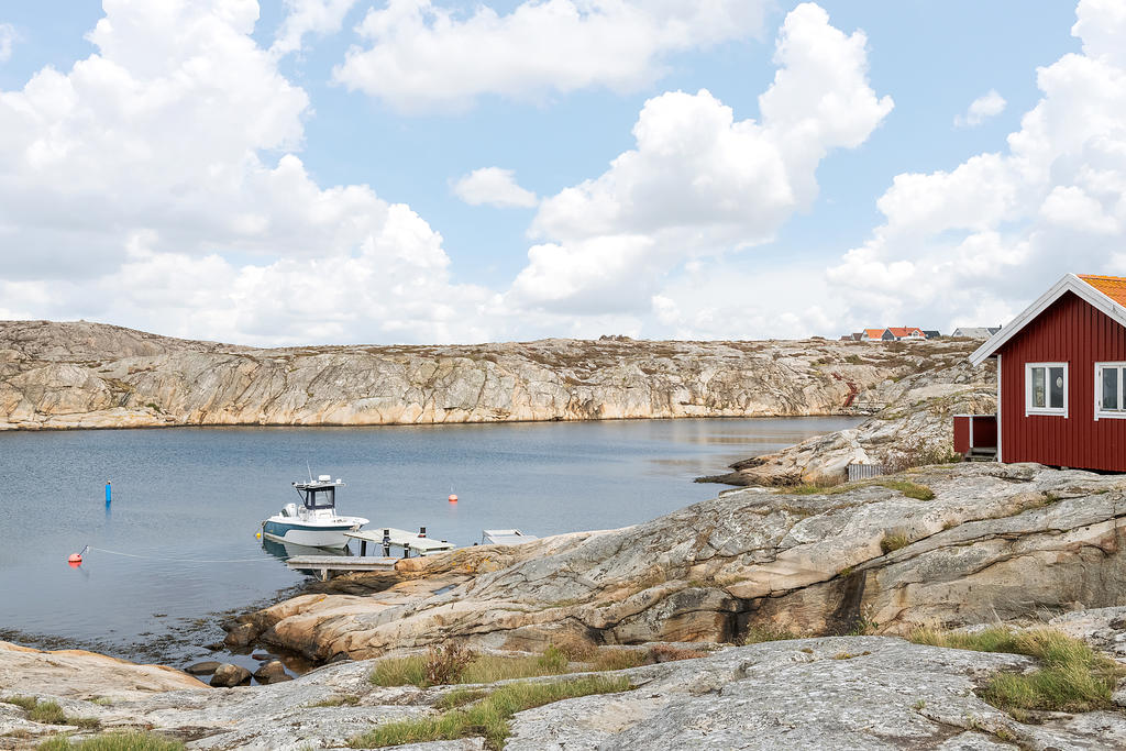 Egen båtplats, ligger 40 meter från altanen 