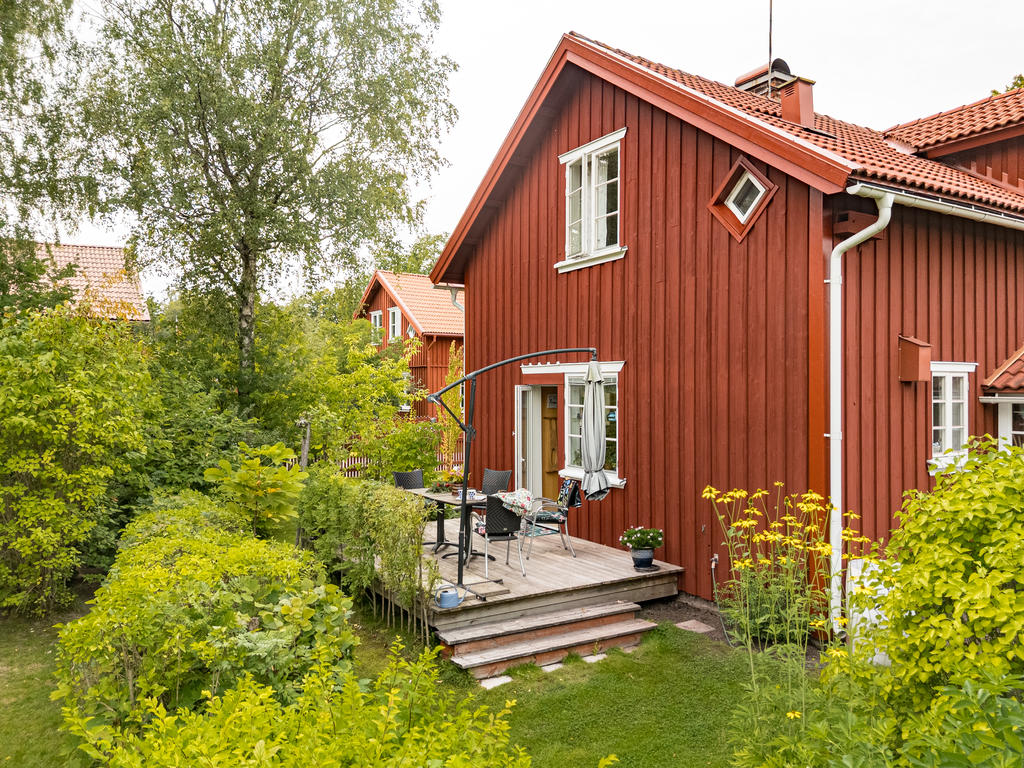 Altan med utgång från köket