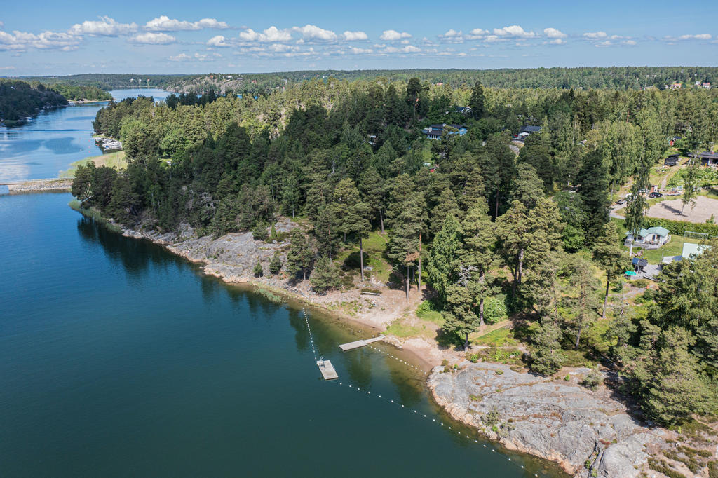 Badplats i området