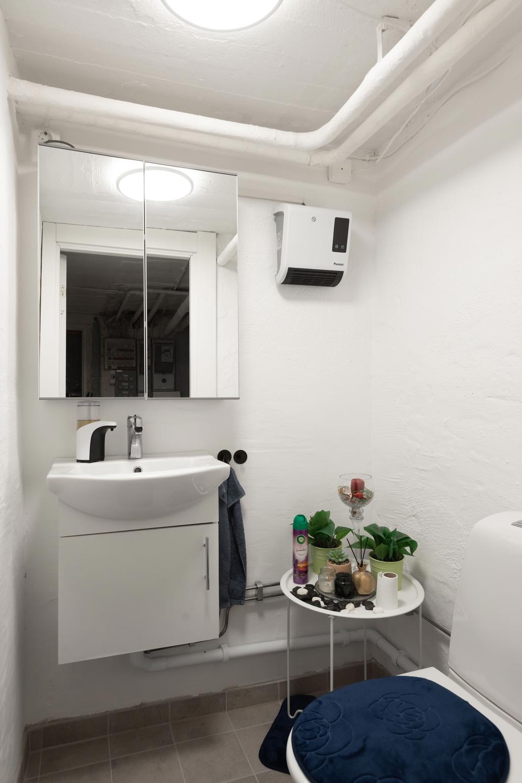 WC-rum källarplan