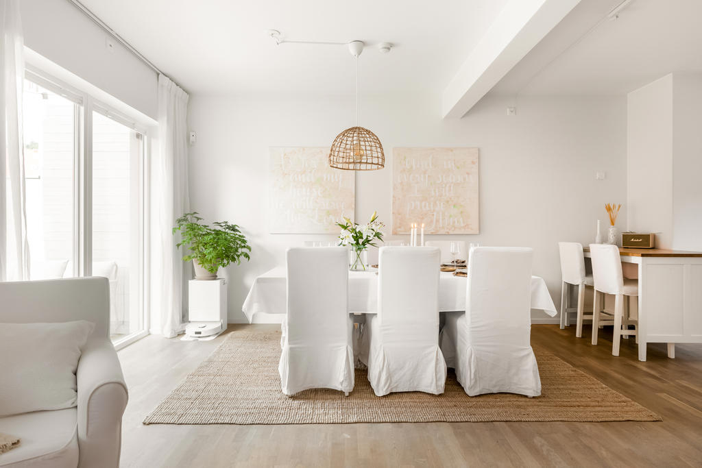 Plats att duka åt flera