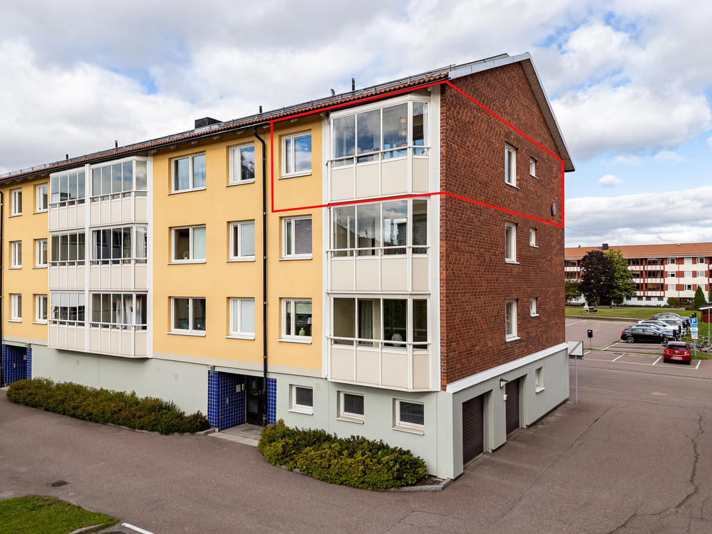 Gavelläge med extra fönster!