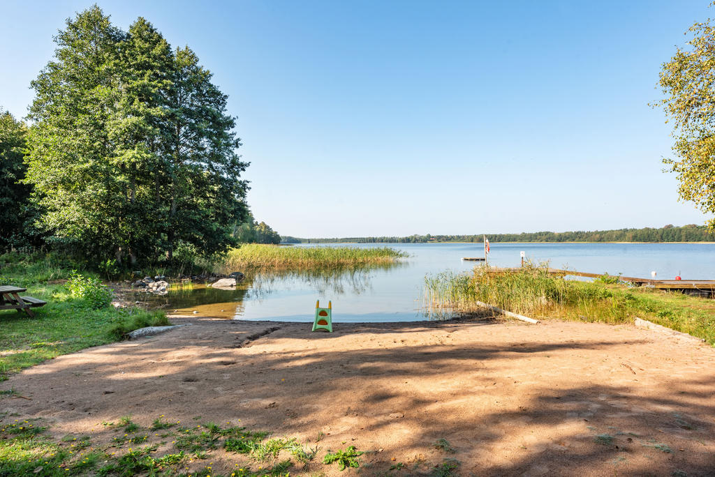 Föreningens badplats i Gavel-Långsjön