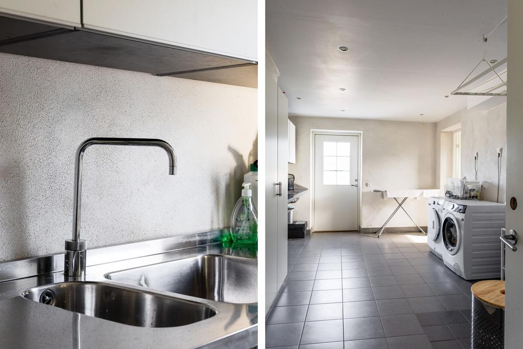 Tvättstuga i källare