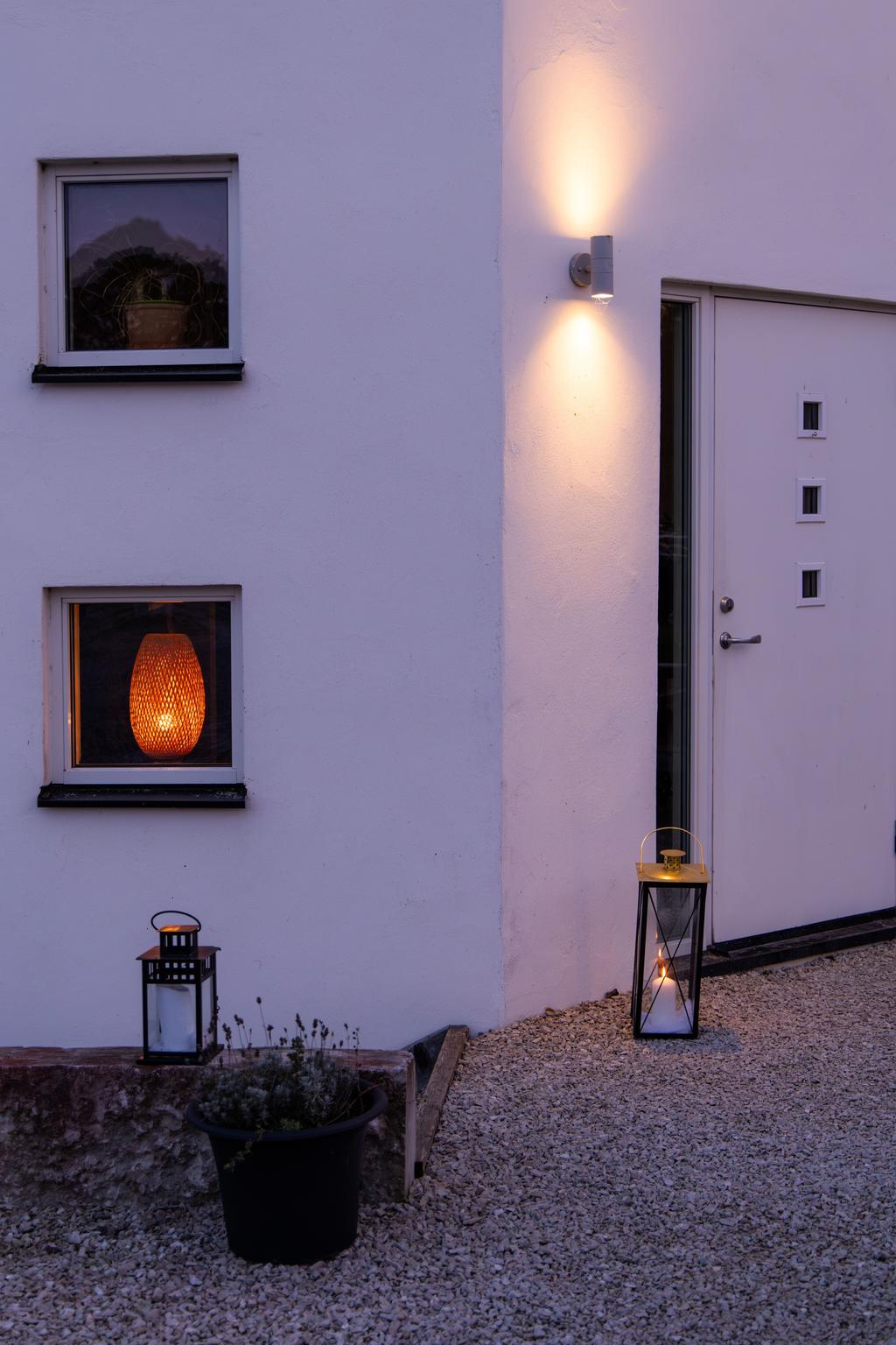 Entré vid bostadshus