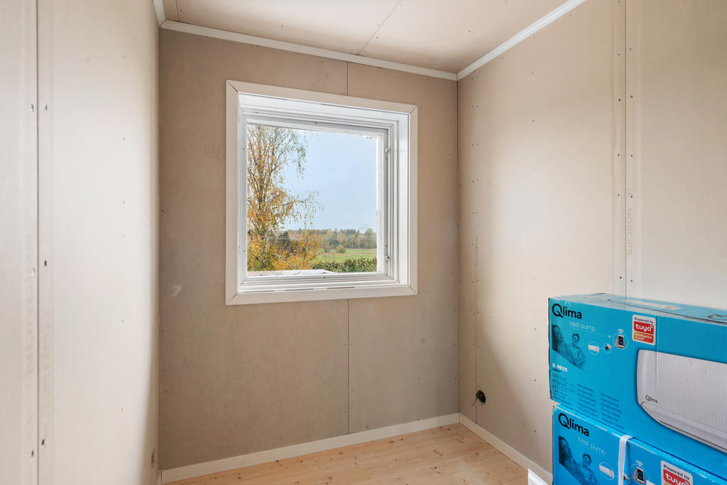 Ett rum under färdigställande