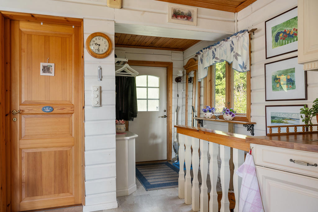 Hall gula huset.