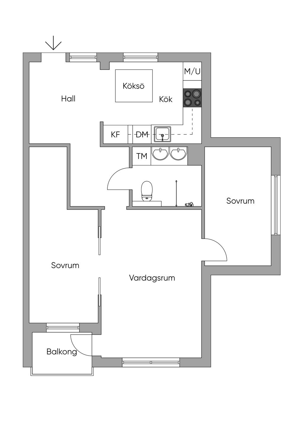 Planlösning