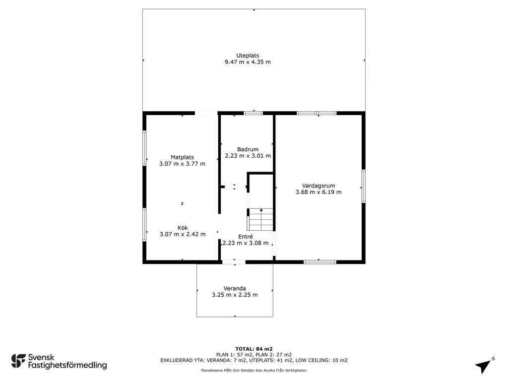 Planritning hus 3