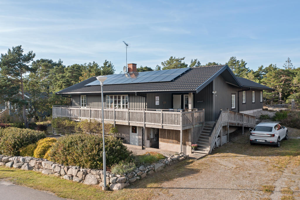 Framsidan huset.