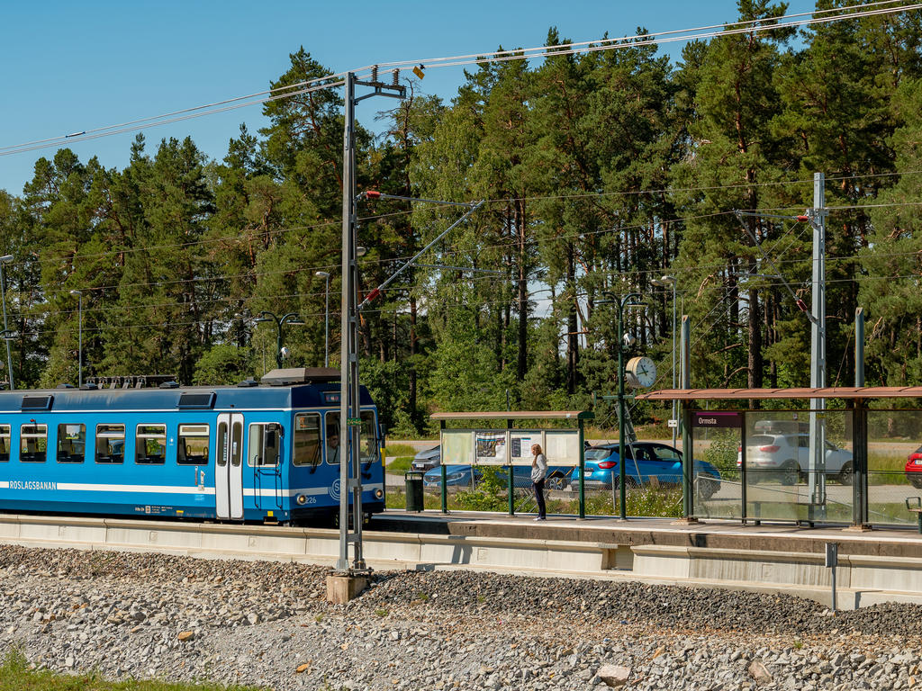 Roslagsbanan - Ormsta