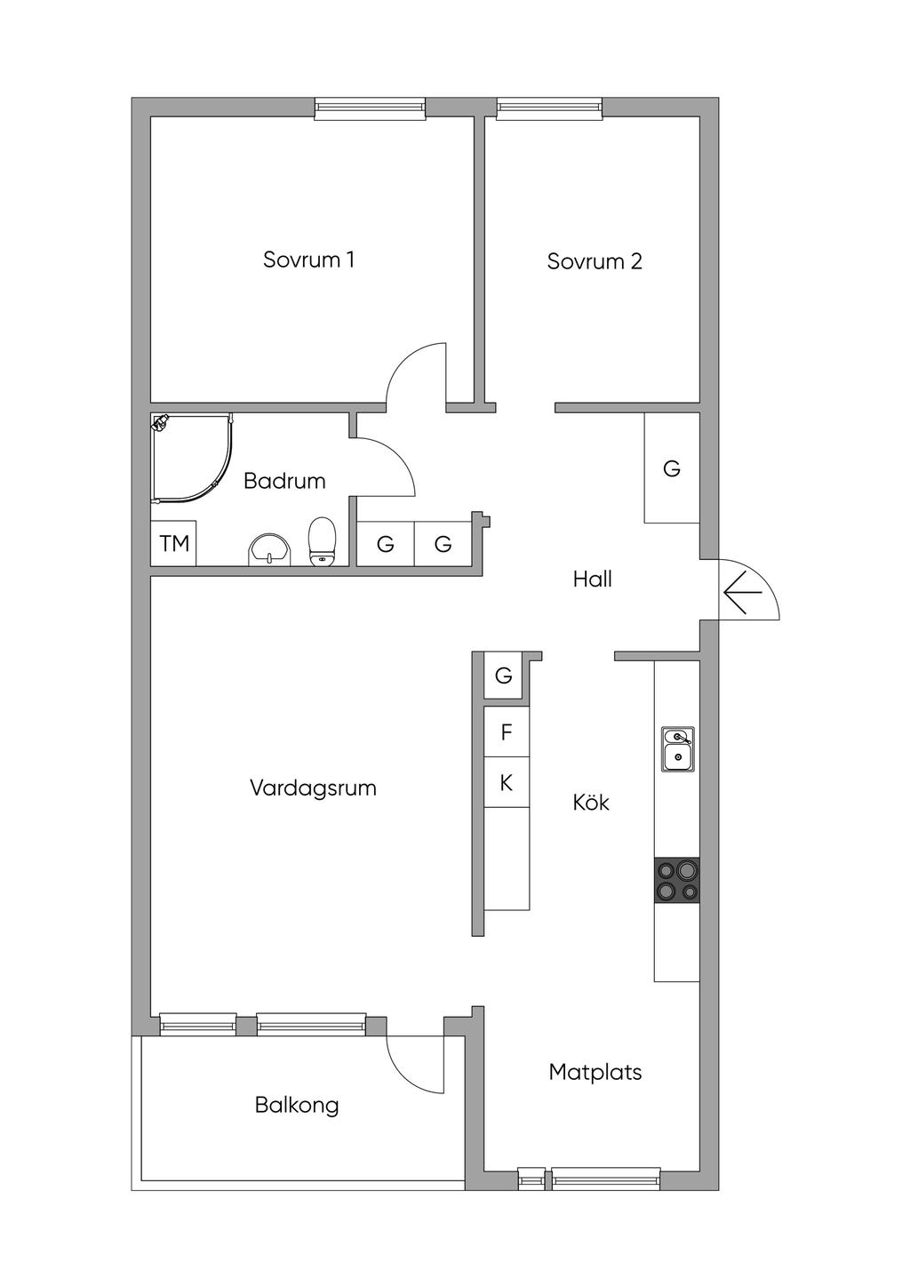 Planlösning