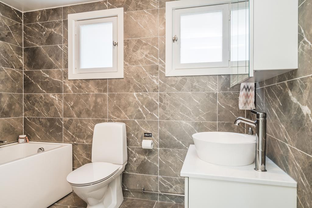 Totalrenoverat badrum