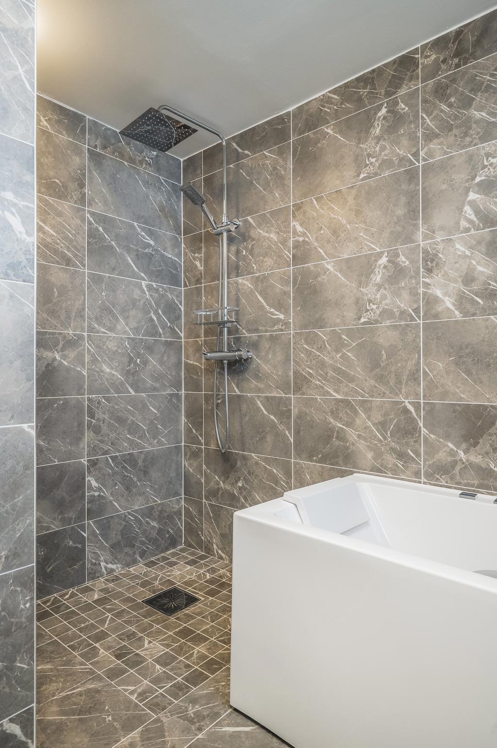 Totalrenoverat badrum