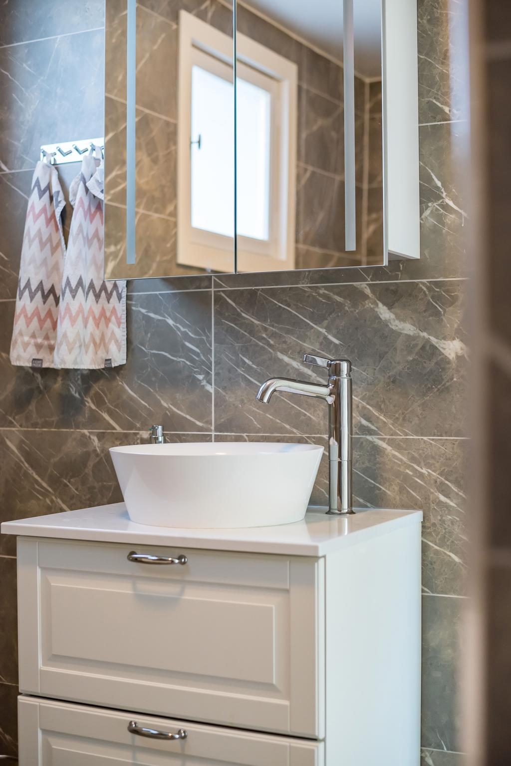 Totalrenoverat badrum