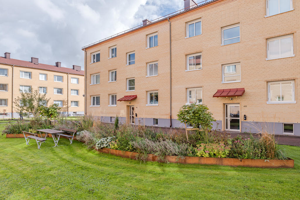 Välskött innergård