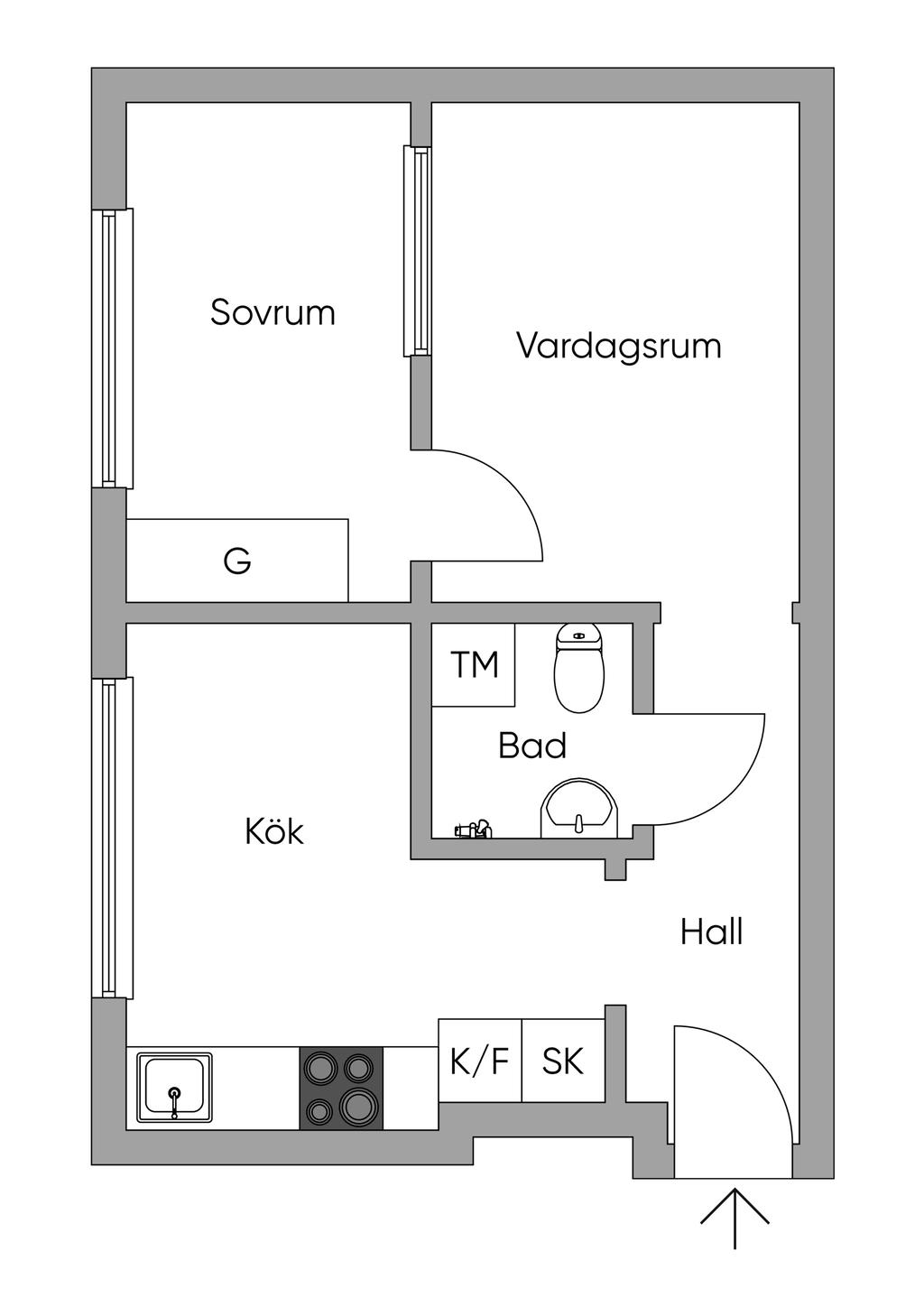 Planlösning