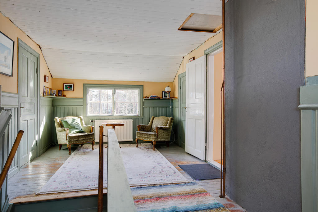 Hall på övre plan