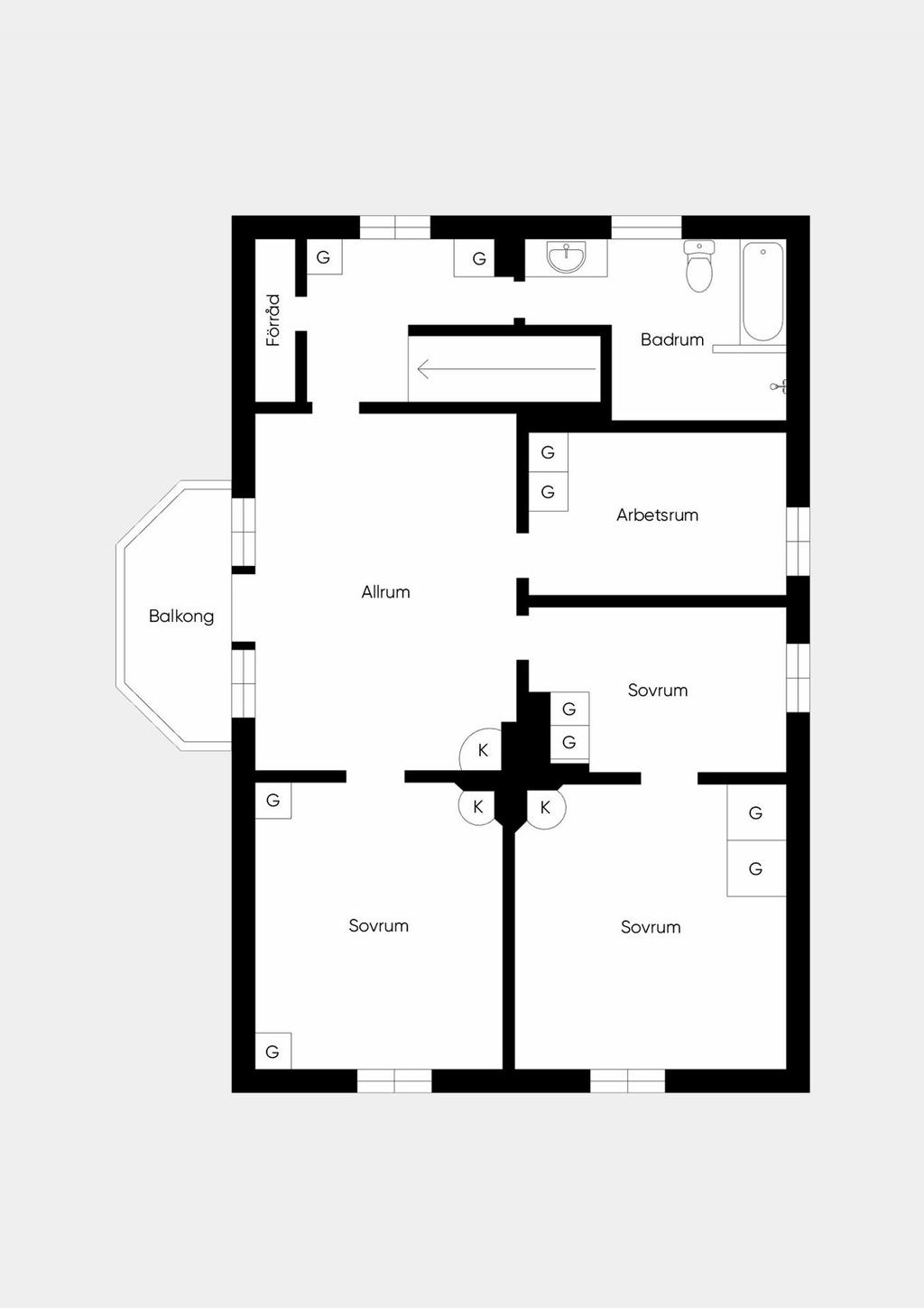 Övre plan