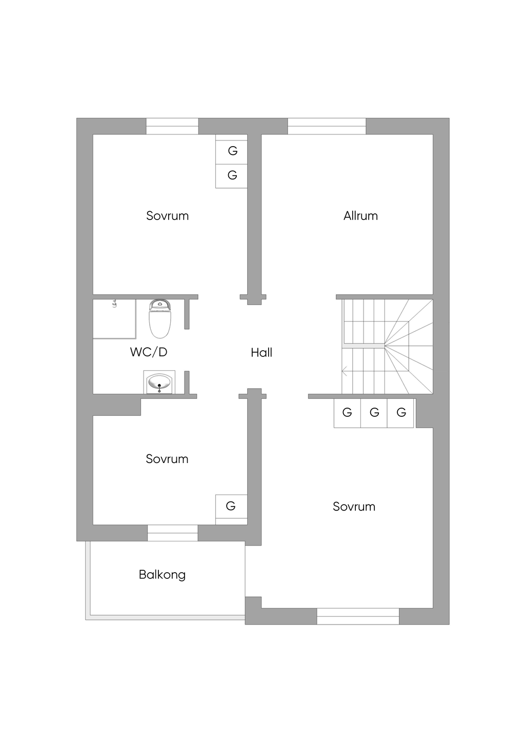 Övre plan